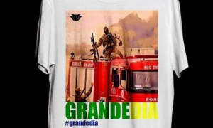 Loja vende camiseta com foto de policial que matou sequestrador no Rio