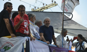 Assista ao vivo: Lula discursa em São Bernardo do Campo (SP)