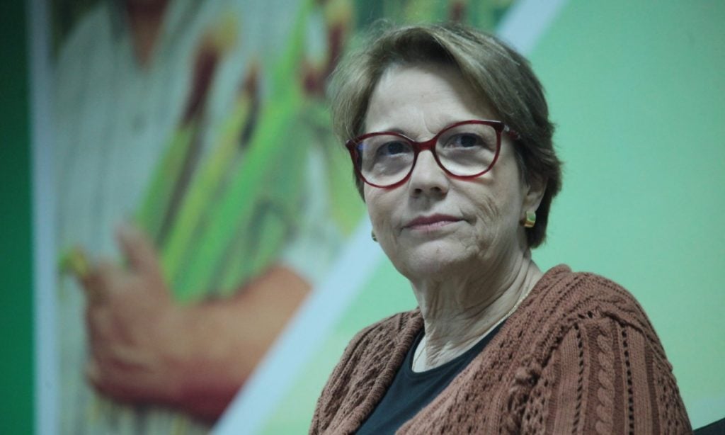 Tereza Cristina fala em “histeria” e chama Macron de “oportunista”