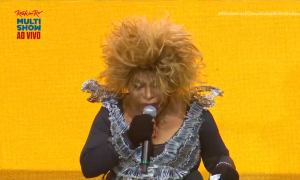 No Rock in Rio, Elza Soares protesta: