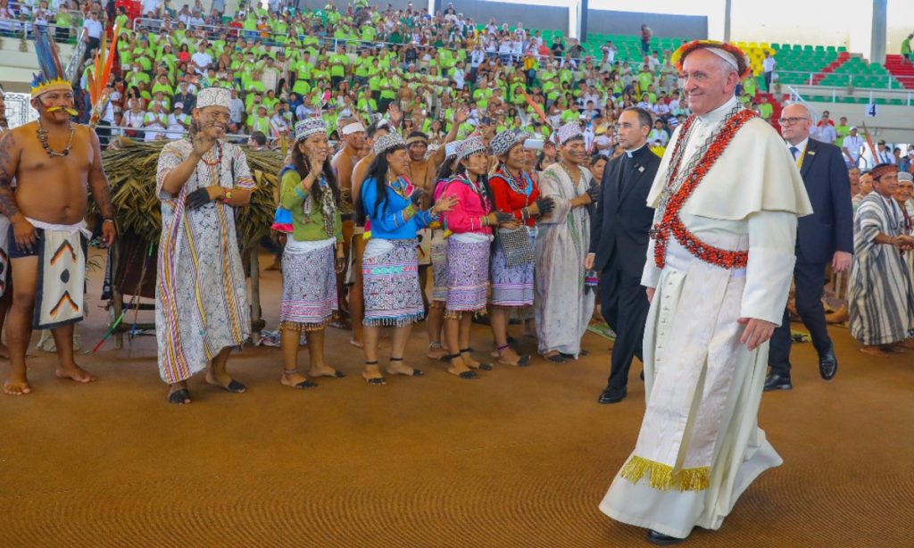 Cristo aponta para a preservação da Amazônia