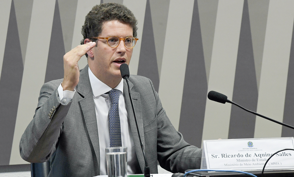 Ricardo Salles se reunirá com instituto que nega aquecimento global