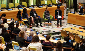 Jovens do mundo inteiro ocupam a ONU em cúpula inédita do clima