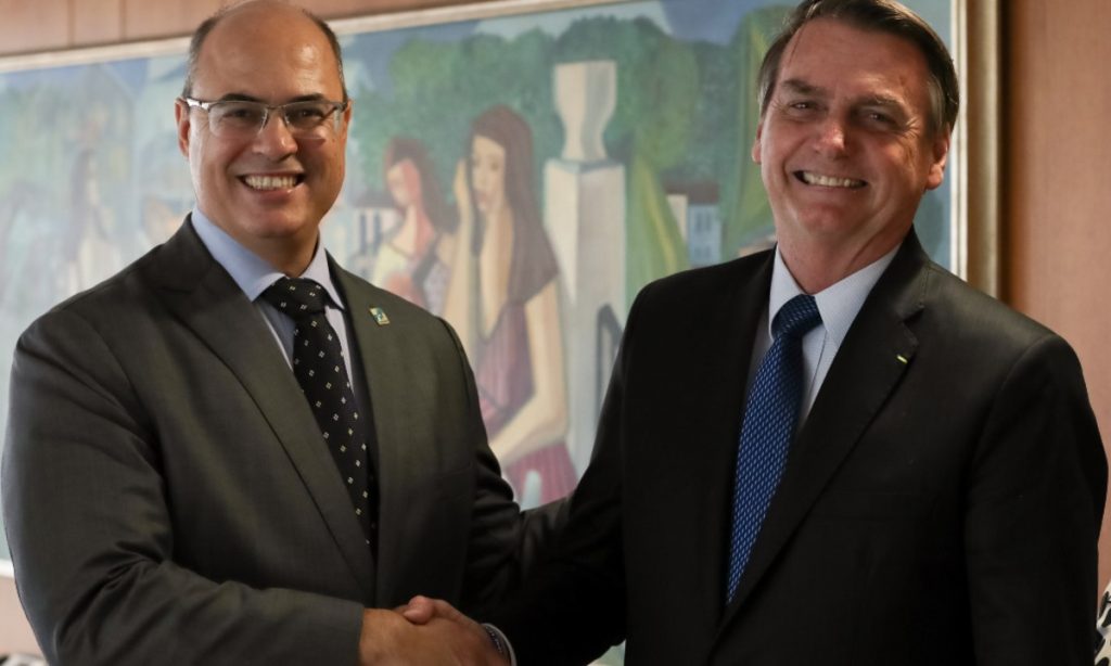 Witzel deixa Bolsonaro irritado ao chamar Mourão de ‘presidente’