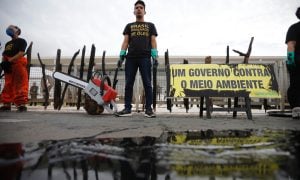Chamados de “ecoterroristas” por Salles, ativistas são presos em Brasília