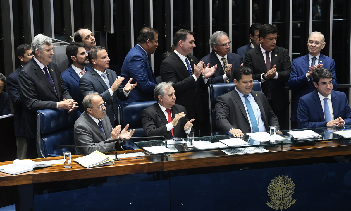 Senado encerrou o 2º turno de votações nesta quarta-feira 23. (Foto: Marcos Oliveira/Agência Senado) 