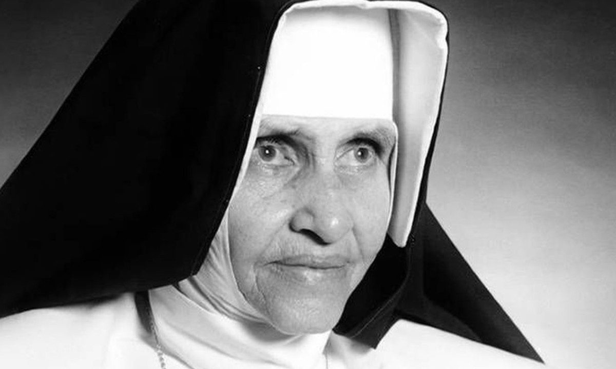Irmã Dulce, a primeira mulher brasileira a ser declarada santa pela Igreja Católica. Créditos: EBC