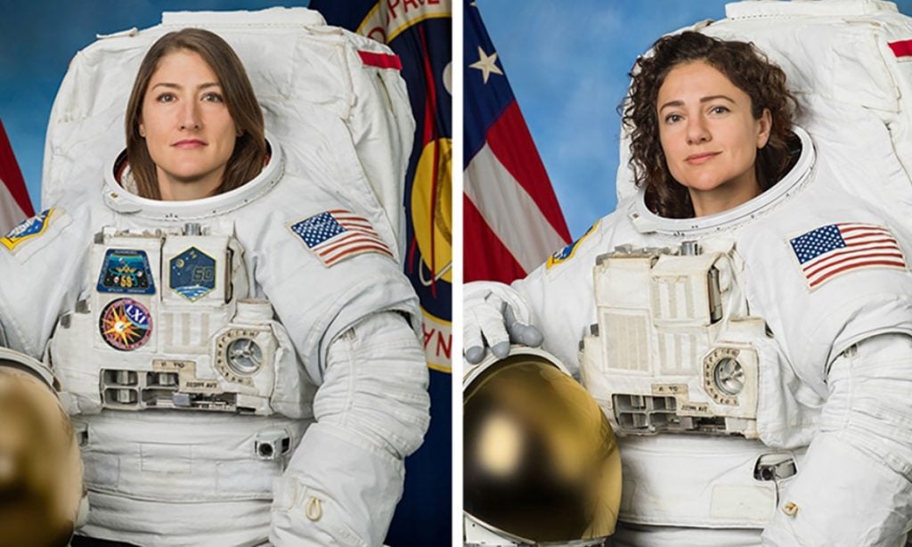 Quem são as astronautas da primeira missão 100% feminina no espaço