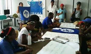 Pescadoras ocupam Ibama na Bahia e denunciam racismo ambiental do governo