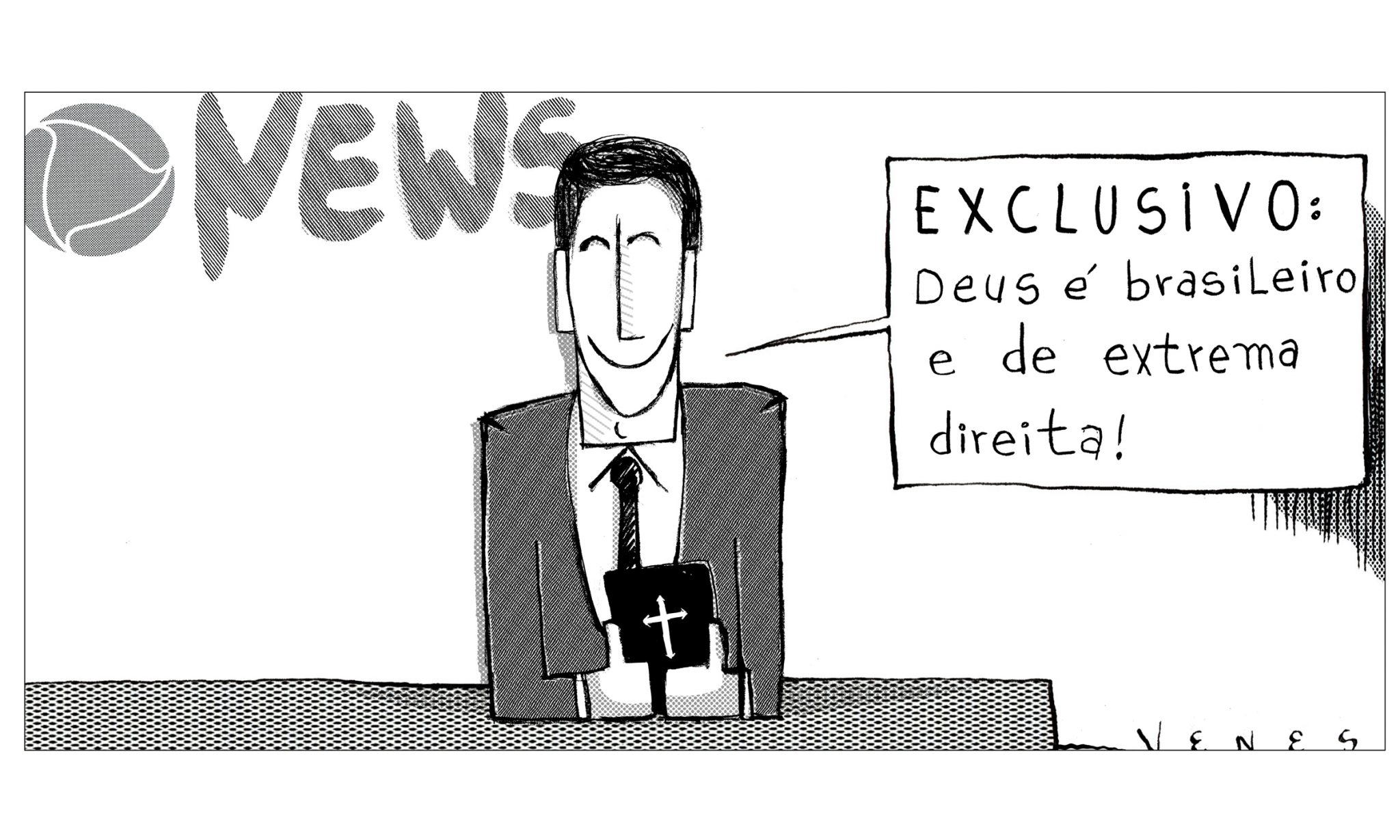 CARTUM: “Deus é brasileiro e de extrema direita!”