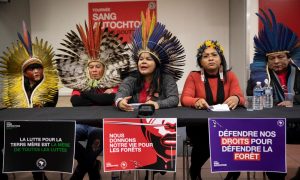 Líderes indígenas apelam à Europa por proteção e defesa da Amazônia