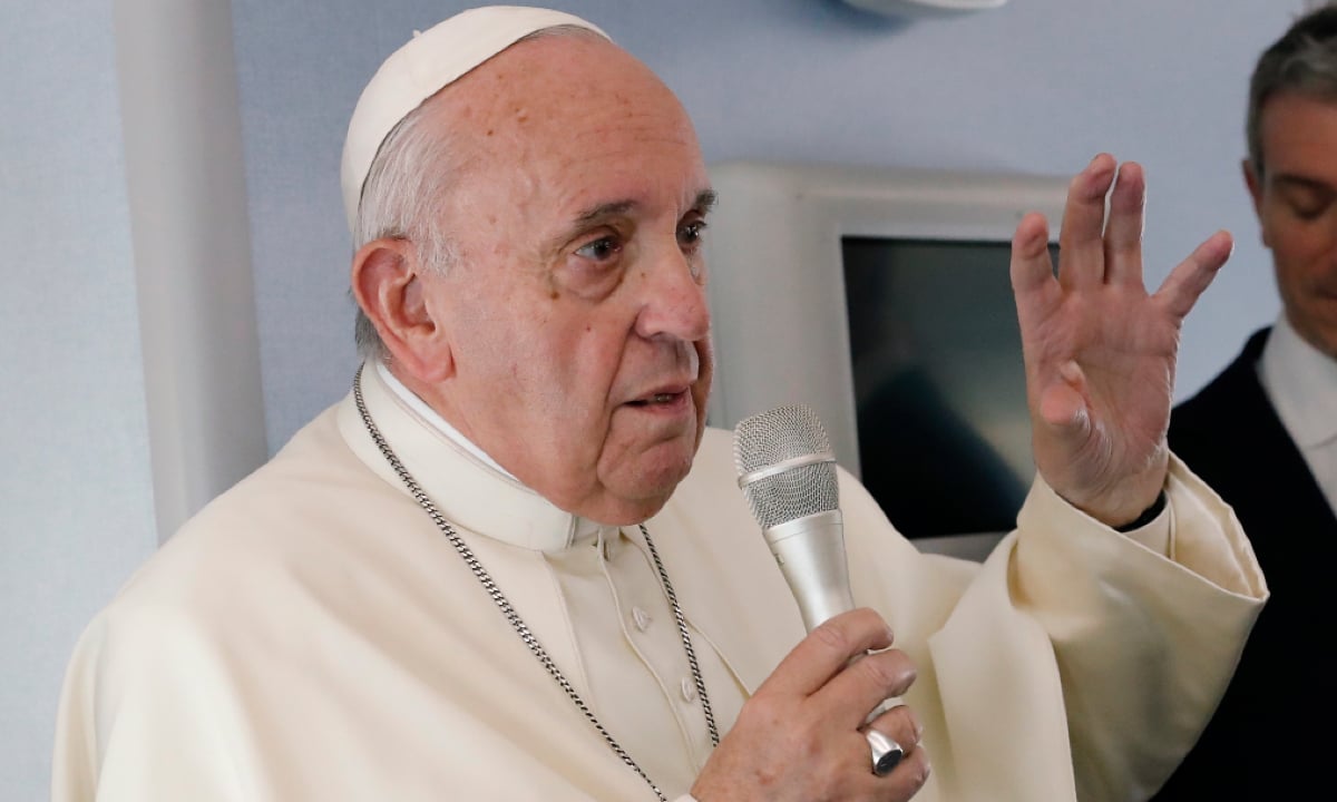 Papa Francisco (Foto: Remo Casilli/Pool/AFP) 