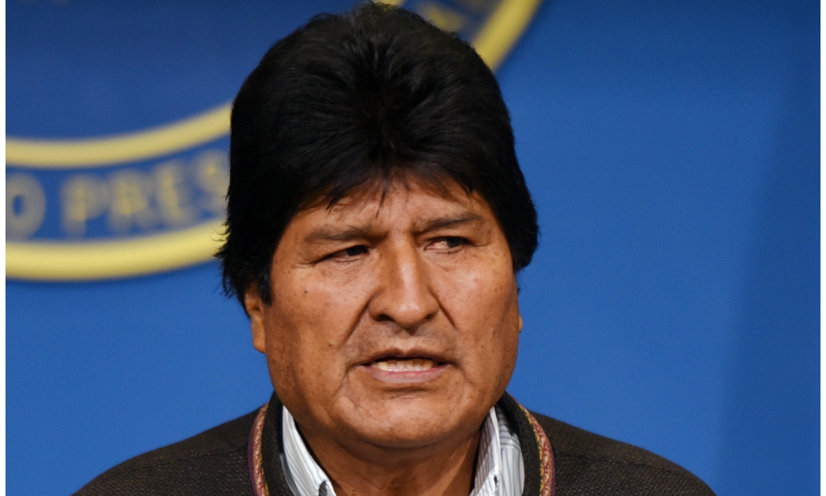 Presidente da Bolívia, Evo Morales. 
Foto: Enzo DE LUCA / AFP 