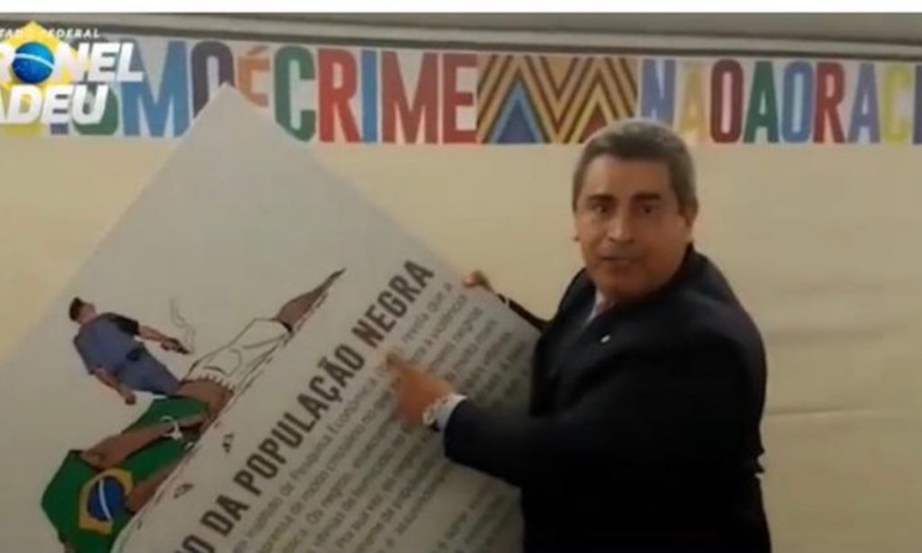 “Negros são mortos por serem maioria no tráfico”, diz deputado do PSL