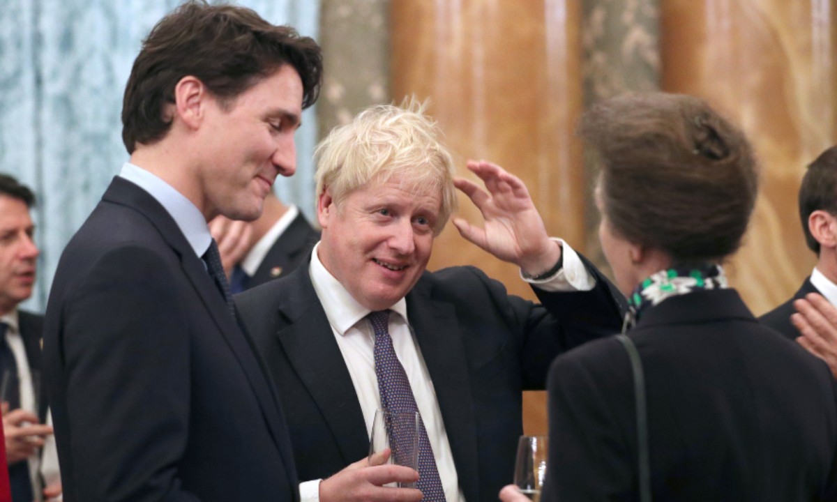 Líderes são filmados rindo de Trump na Cúpula da Otan em Londres