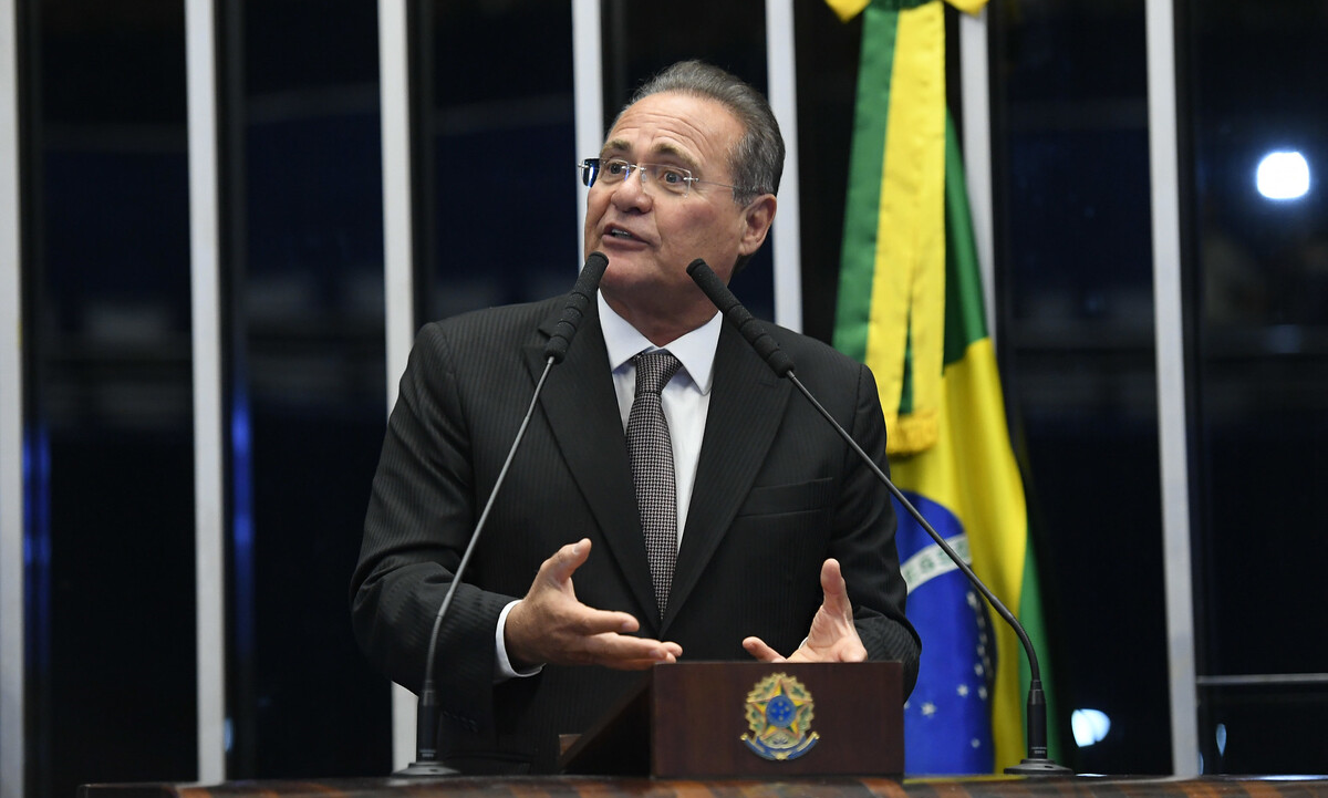 O senador Renan Calheiros (MDB-AL). Foto: Roque de Sá/Agência Senado 