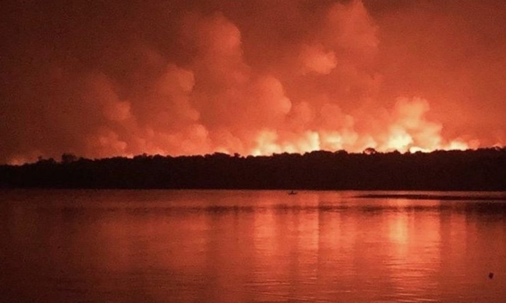 Incêndio em Alter foi para ‘vender terreno’, diz prefeito de Santarém em áudio