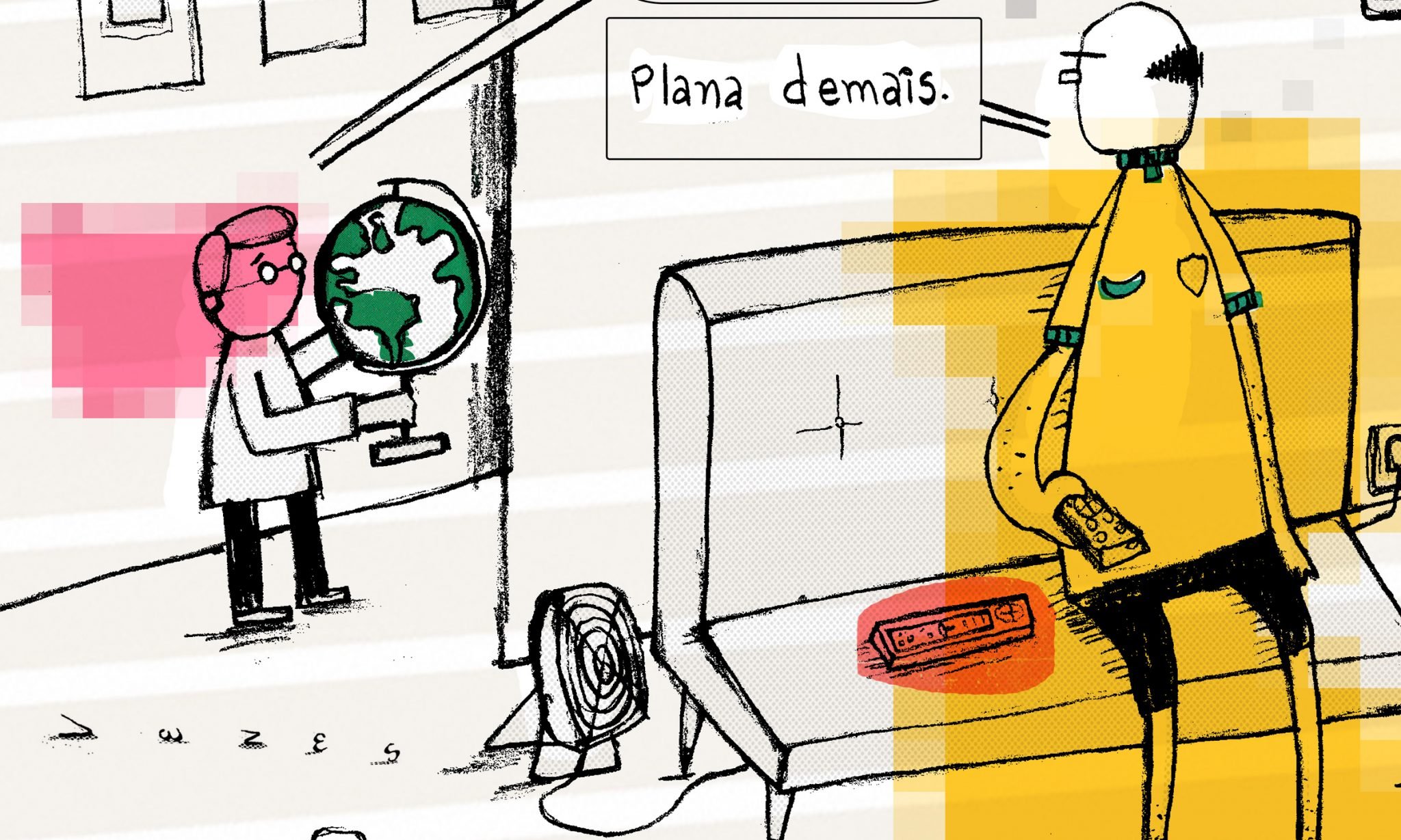 CARTUM: “Plana demais!”