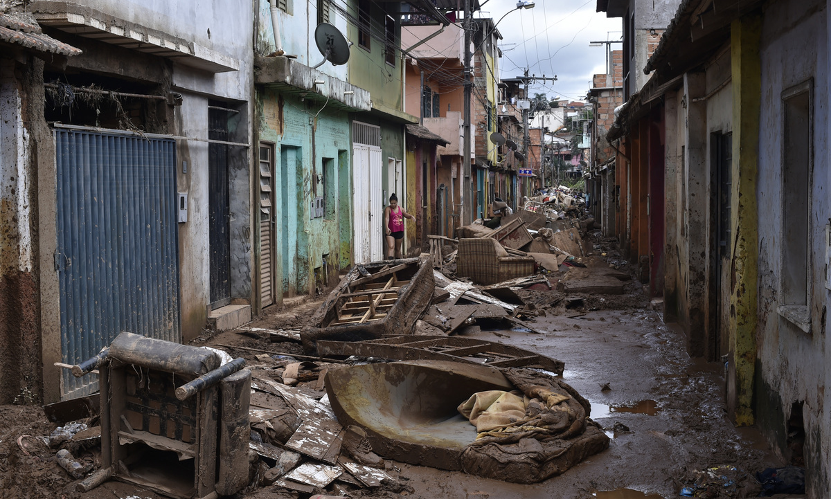 Desastres em Minas Gerais retiraram milhares de suas casas. Foto: Douglas Magno/AFP