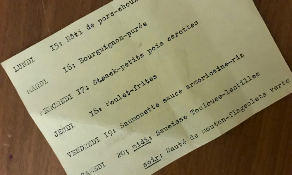 Ah… como era gostoso descascar batatas em Paris