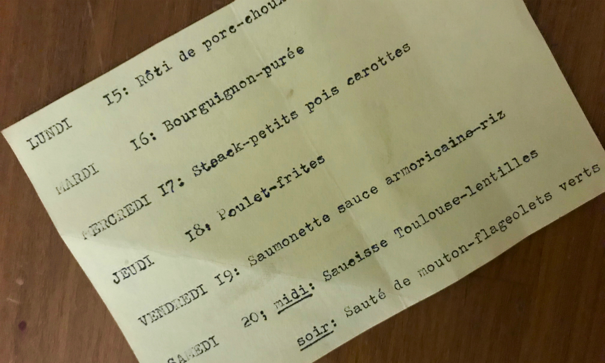 Ah… como era gostoso descascar batatas em Paris