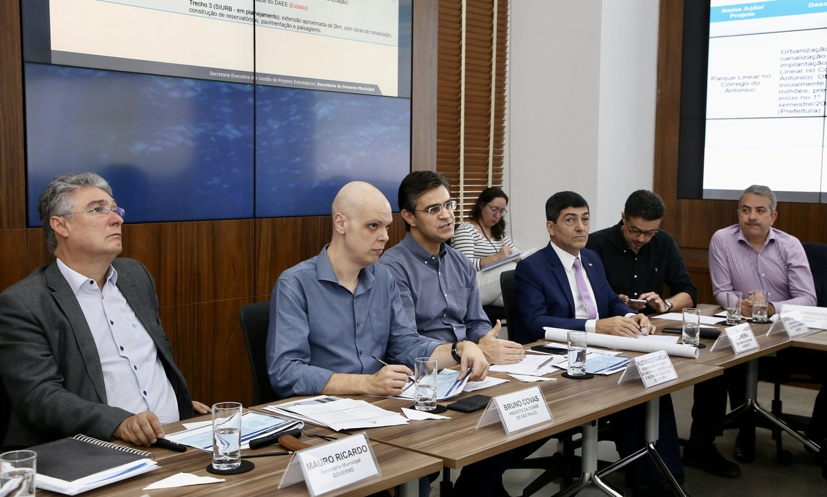 Bruno Covas culpa chuvas e diz que prefeitura reduziu danos em São Paulo