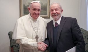Papa Francisco recebe Lula no Vaticano