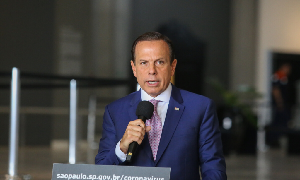 João Doria testa negativo para o coronavírus