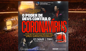 Igreja promete imunidade contra coronavírus com 