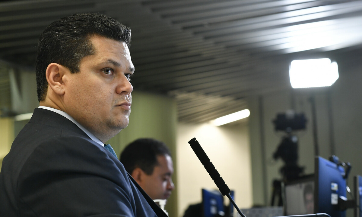 O presidente do Senado Federal, Davi Alcolumbre (DEM-AP). Foto: Leopoldo Silva/Agência Senado
