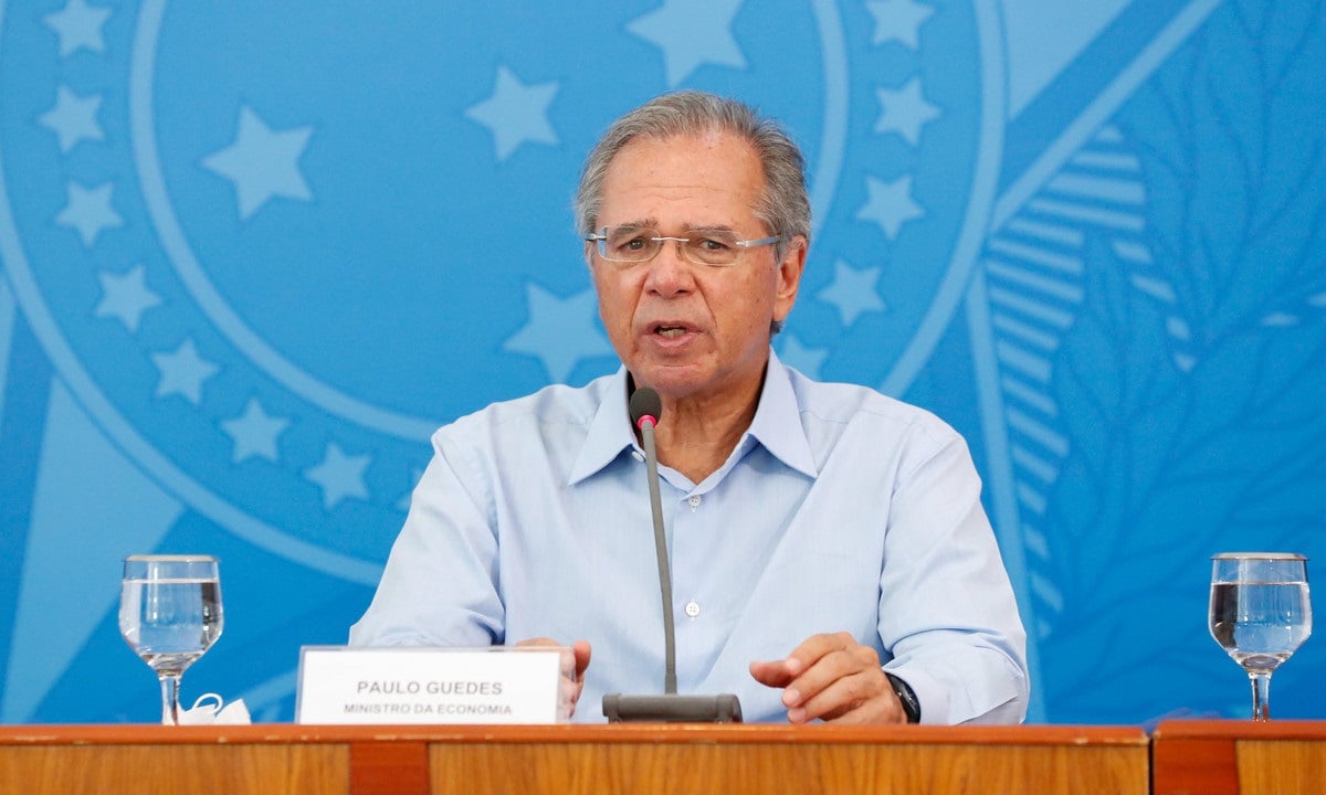 O ministro da Economis, Paulo Guedes. Foto: Alan Santos/PR 