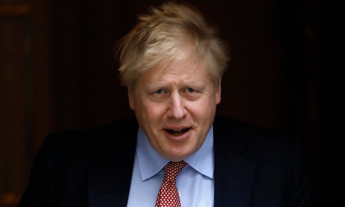 Primeiro-ministro britânico Boris Johnson. Foto: AFP 