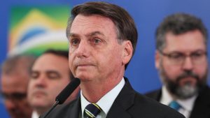 Bolsonaro em reunião com ministros: 