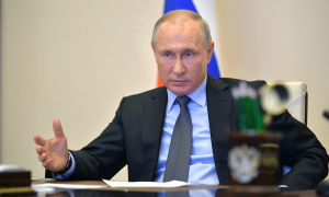 Putin e Macron sugerem cúpula sobre covid-19 no Conselho de Segurança da ONU