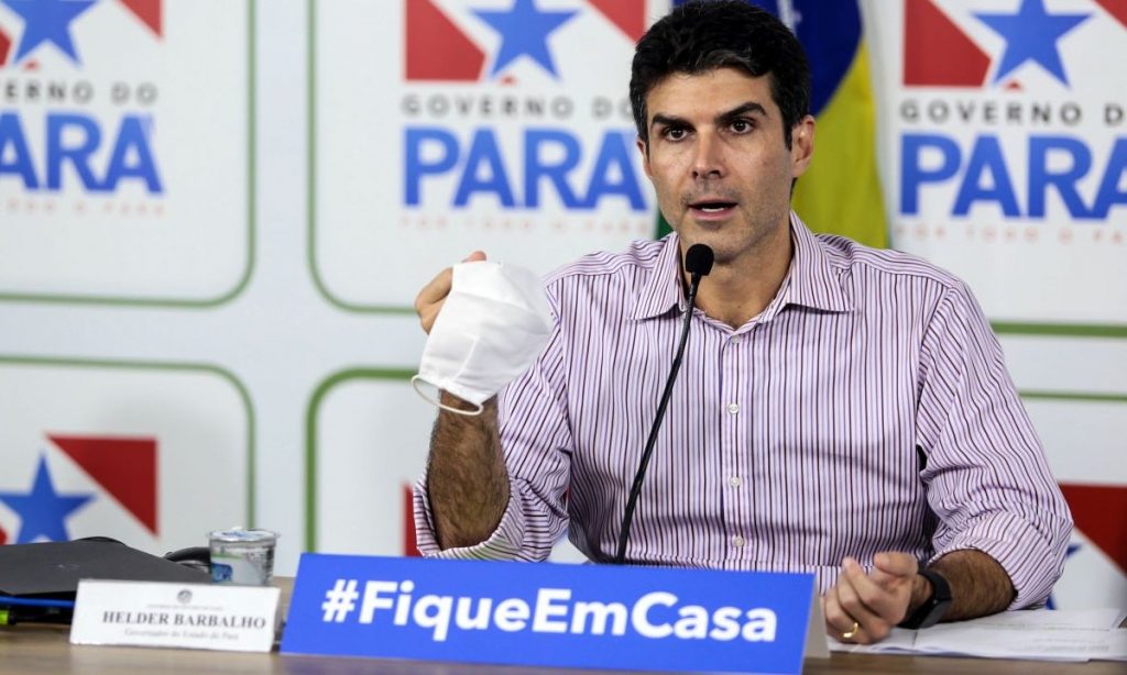 Helder Barbalho, governador do Pará, testa positivo para o coronavírus