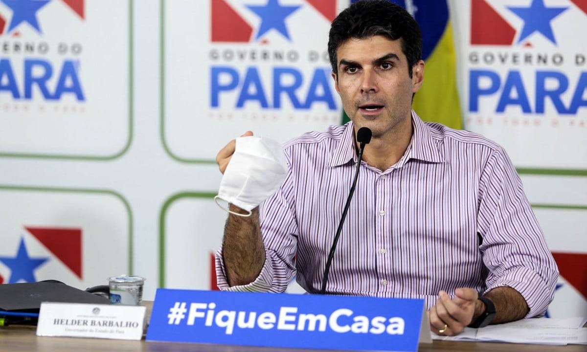 Helder Barbalho, governador do Pará, testa positivo para o coronavírus