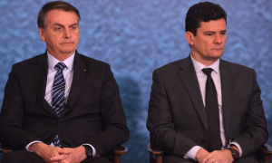 ‘Sei que o Brasil não estará bem com ele’, diz Bolsonaro sobre Moro