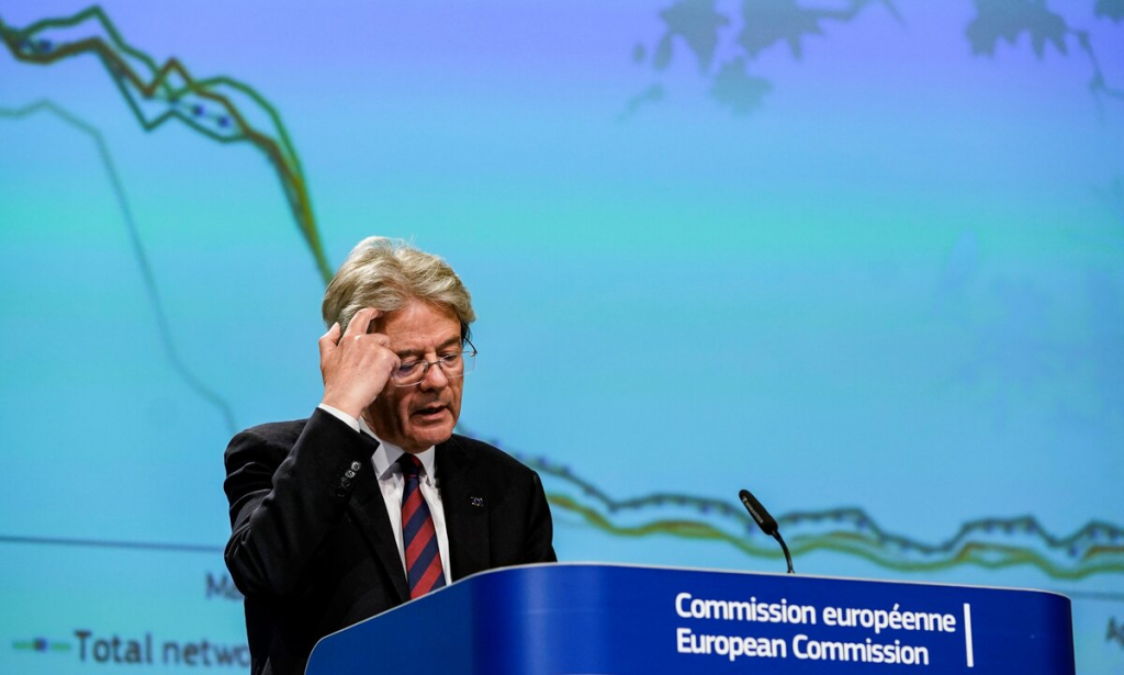 União Europeia projeta recessão histórica em 2020