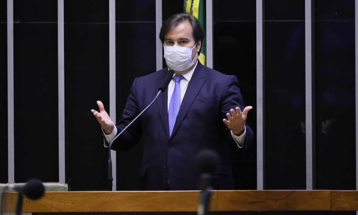 O presidente da Câmara, Rodrigo Maia (DEM-RJ). Foto: Najara Araújo/Câmara dos Deputados