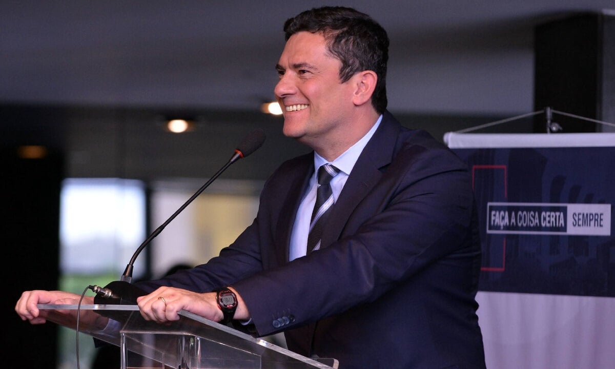 O ministro da Justiça, Sergio Moro. Isaac Amorim/MJ 
