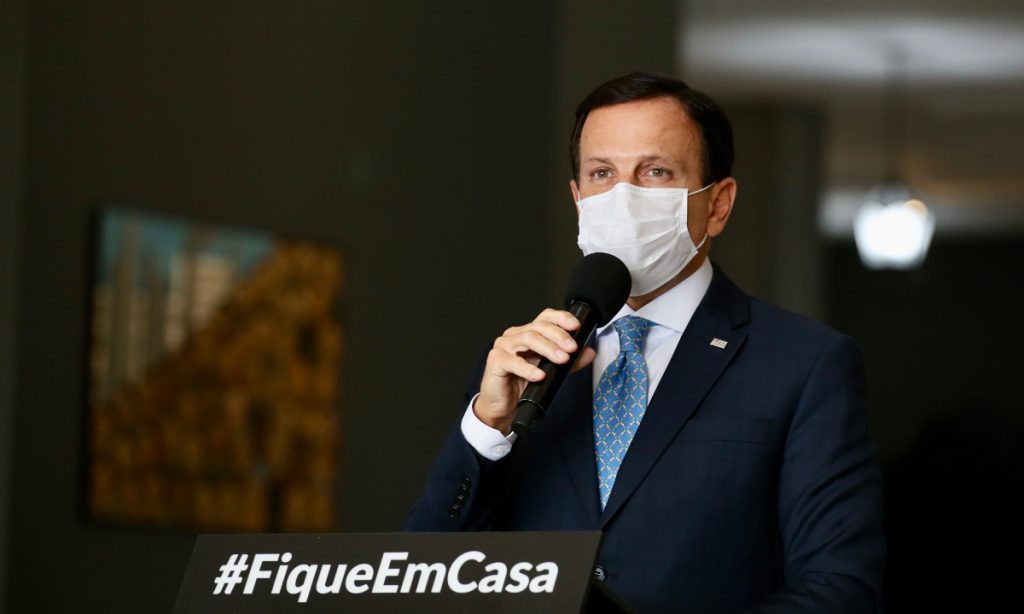 Doria: Com vacina aprovada, 15 milhões serão aplicadas em dezembro