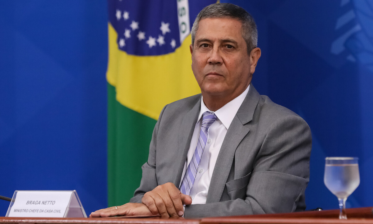 O ministro Walter Braga Netto. Foto: José Dias/PR 