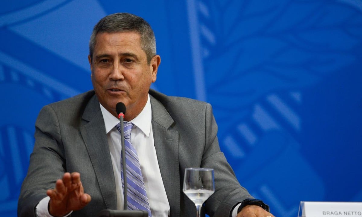 O ministro da Defesa, Walter Braga Netto. Foto: EBC 