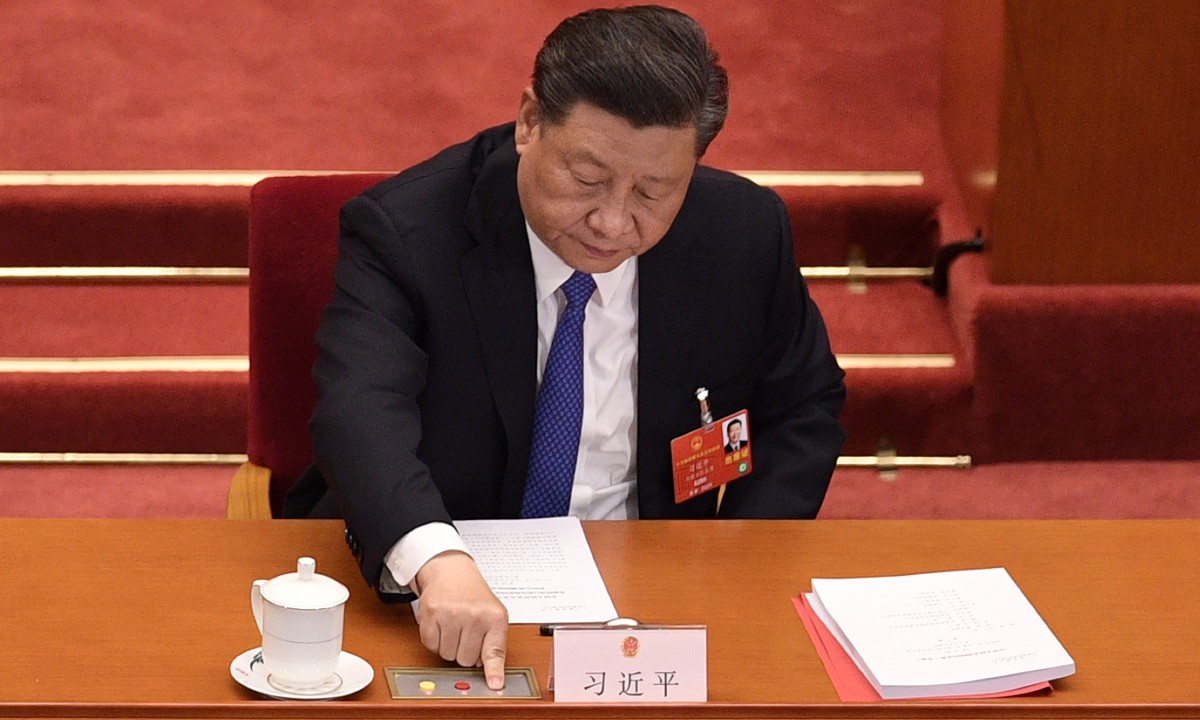 O presidente da China, Xi Jin Ping. Foto: Nicolas Asfouri/AFP 