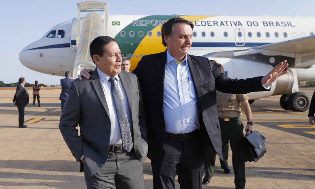 Bolsonaro e Mourão esticam feriado e têm agenda vazia na Quarta-Feira de Cinzas