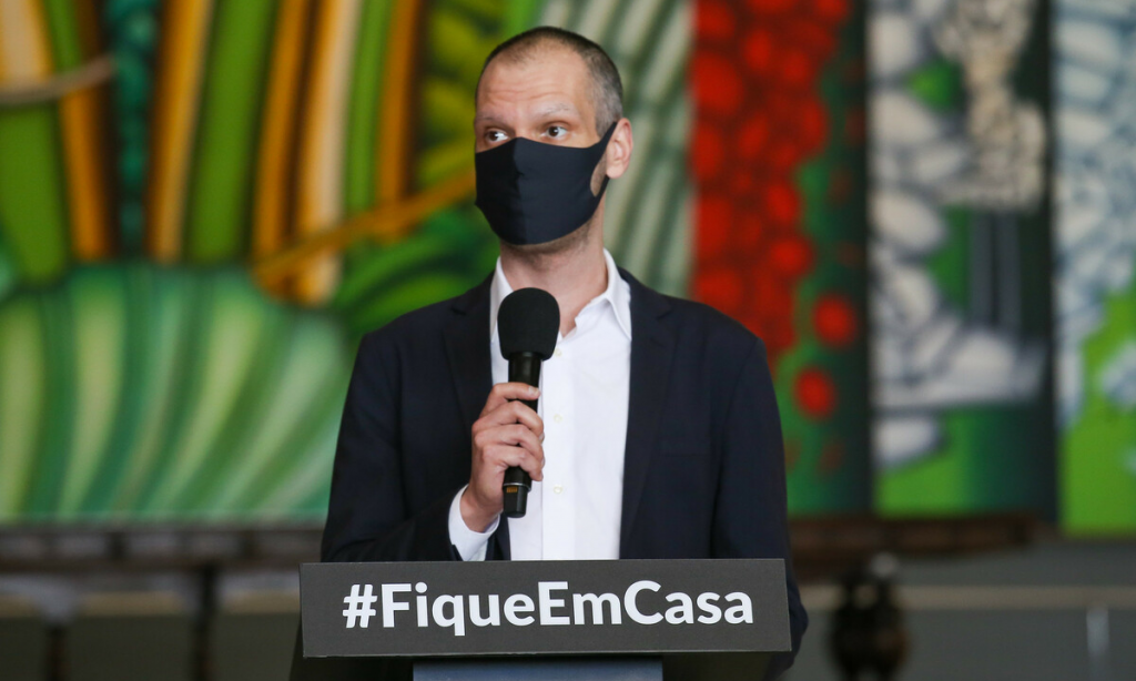 Bruno Covas cita protestos por João Pedro e George Floyd: “Racistas não passarão”