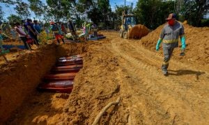 Pandemia: Brasil registra 1,2 mil mortes em 24h e total passa 45 mil