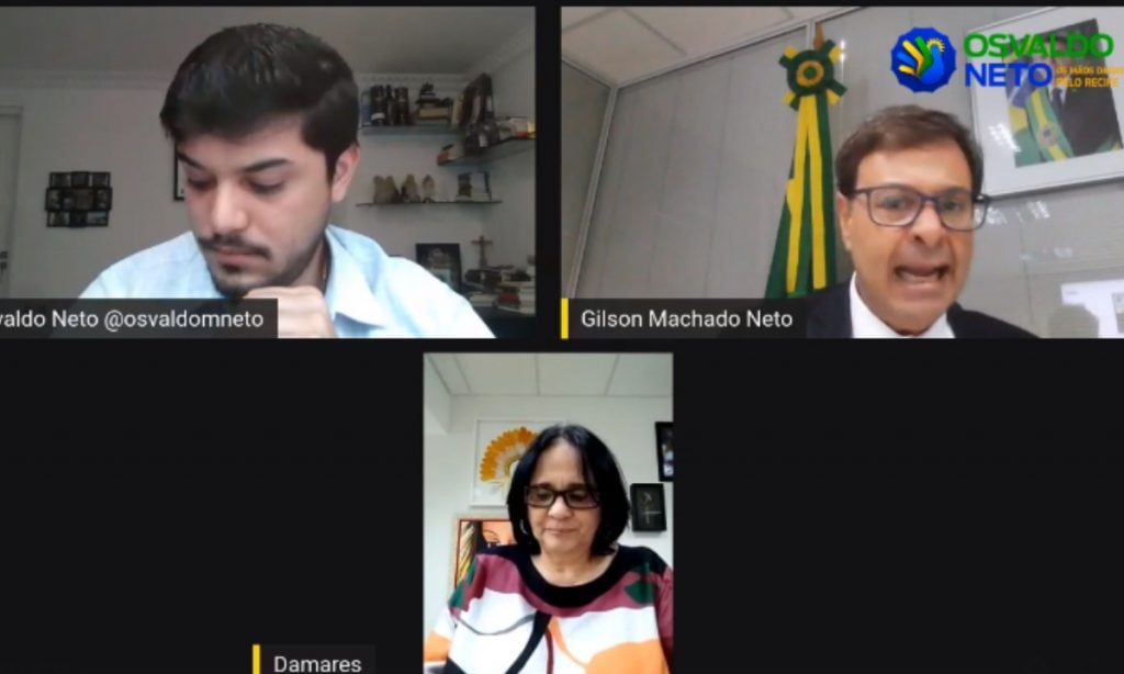Presidente da Embratur fala em ‘orifício rugoso’ para atacar LGBTs em live com Damares