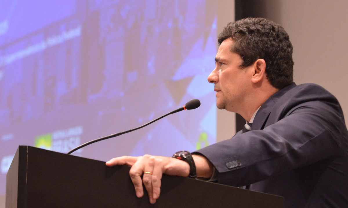 O ex-ministro da Justiça, Sergio Moro. Foto: Isaac Amorim/Ministério da Justiça e Segurança Pública 