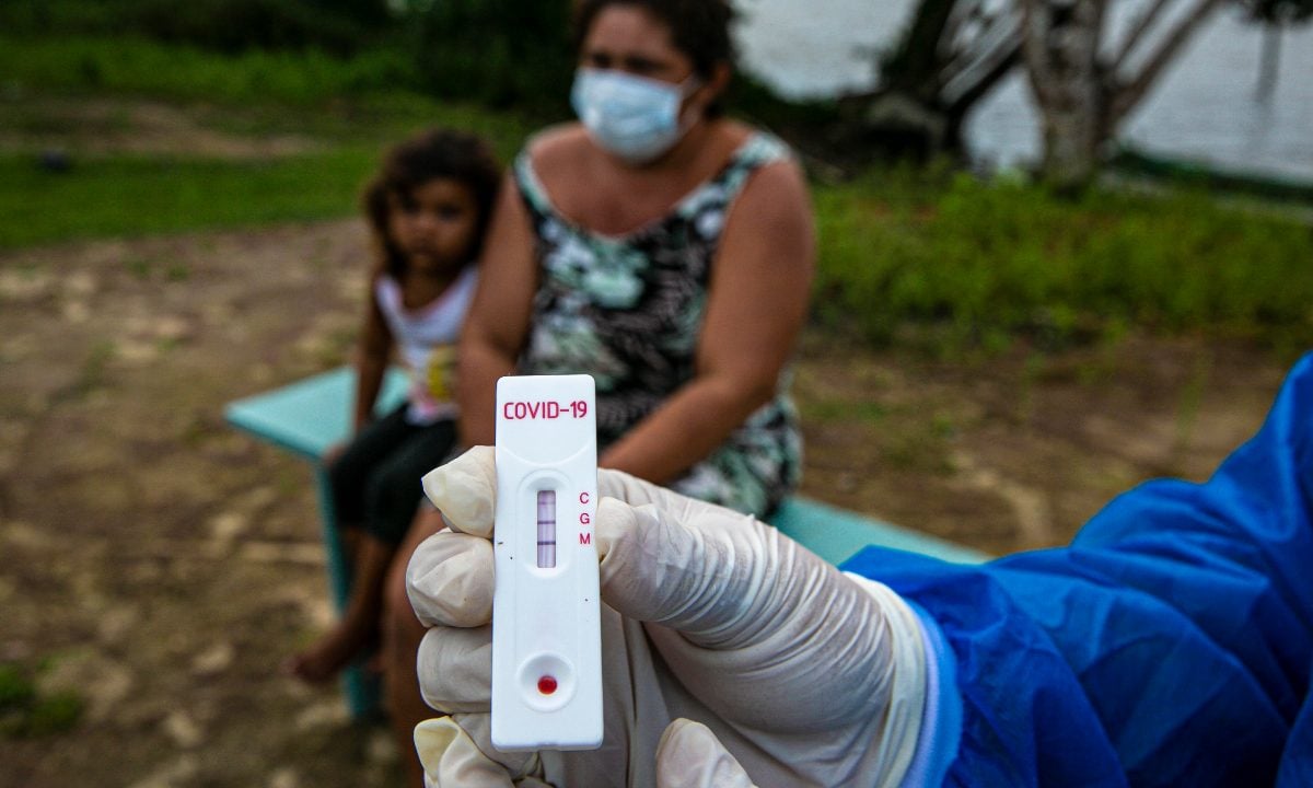 Coronavírus no Brasil. Foto: AFP